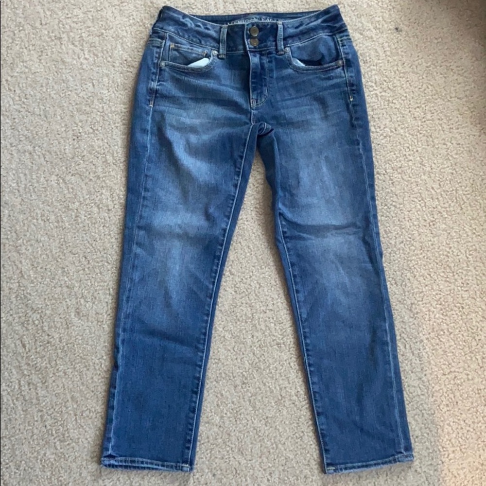 American Eagle Artist Crop Jeans